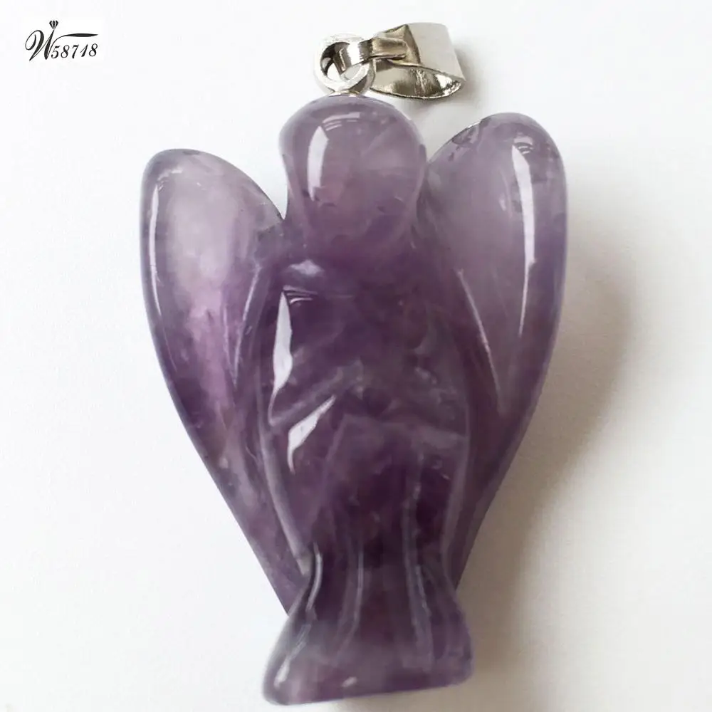 Подвеска в виде ангела Aventurine из сердолиана с опаловым тигриным глазом Lapis Lazuli Jaspe