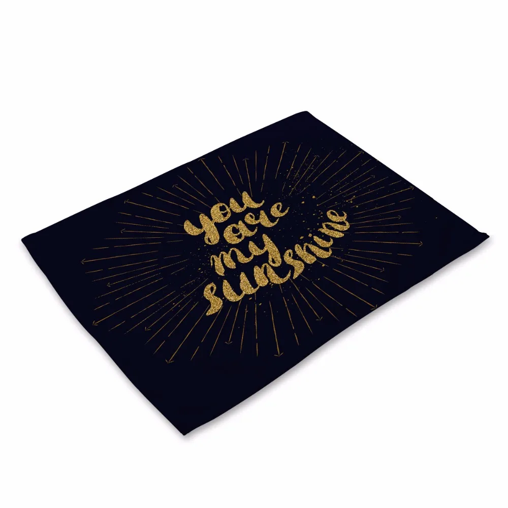 Коврик для стола с рисунком ананаса кошки|table mat|kitchen table matsdecorative mats |