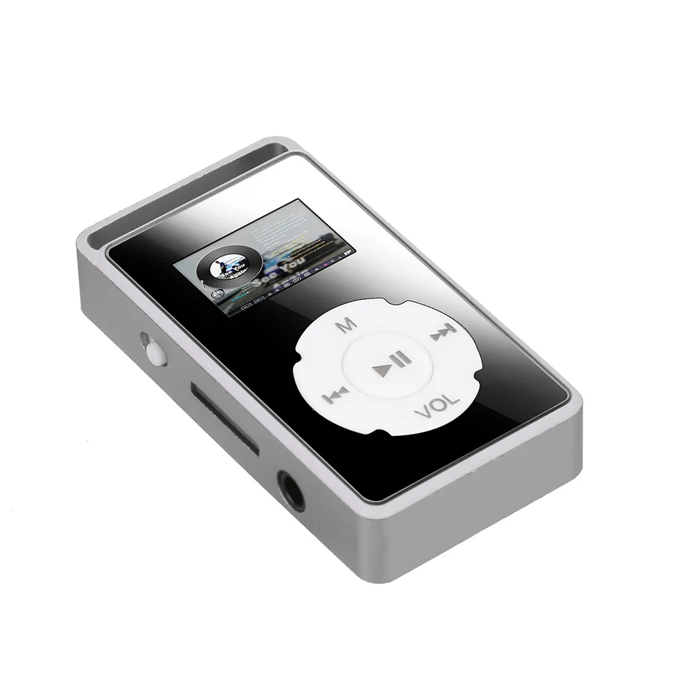 Новая мода цифровой MP3 плеер ЖК-экран Поддержка Micro SD TF карта 32G зеркальный музыкальный медиа - Цвет: E