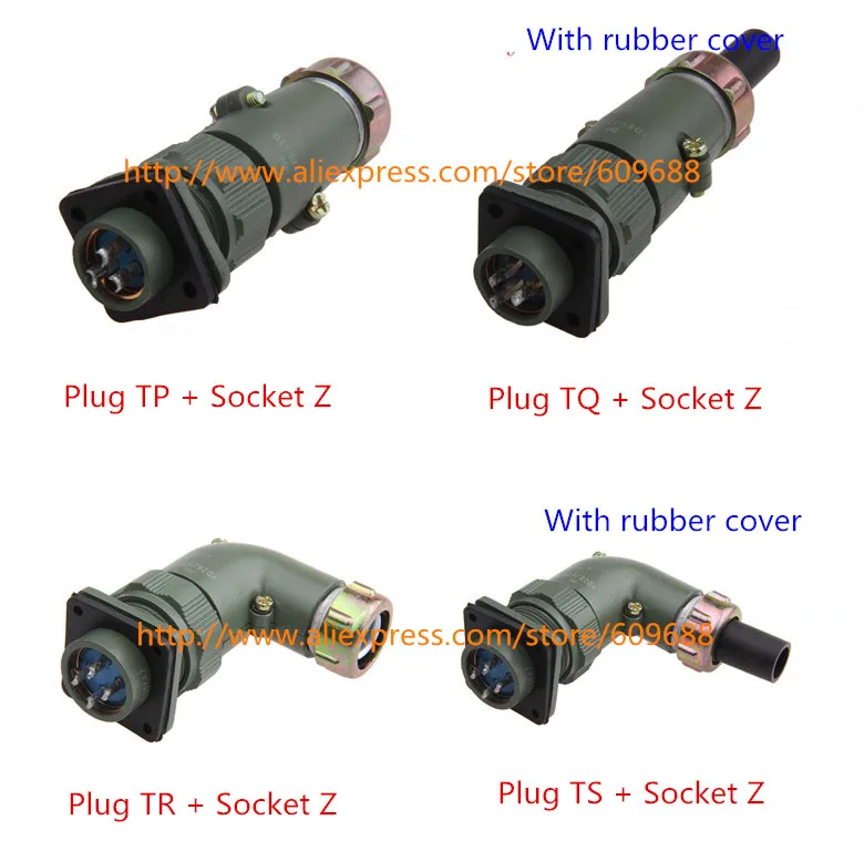 

YD32 4 10 13 19 pins Waterproof Aviation Plug Connectors YD32K19Z