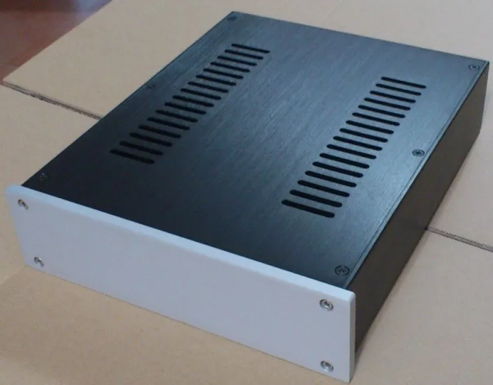 

2607 amplifier chassis Preamplifier DAC CASE AMP Enclosure All aluminum case DIY box ( 260*70*311mm)