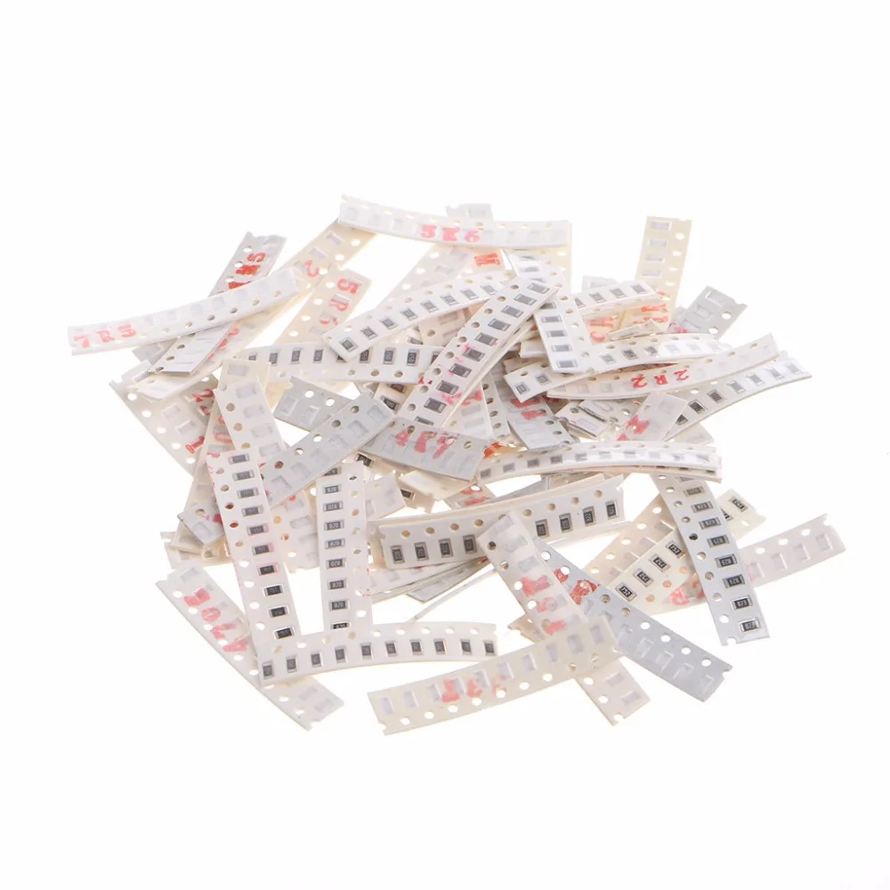 640 Pcs DIY 1206 SMD 64 Values 1ohm~10Mohm Resistors Assortment Kits 5% Whosale&Dropship|Запасные части| |