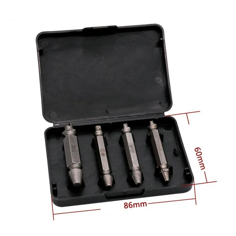 4 шт./компл. отвертка для удаления болтов двухсторонний поврежденный Винт