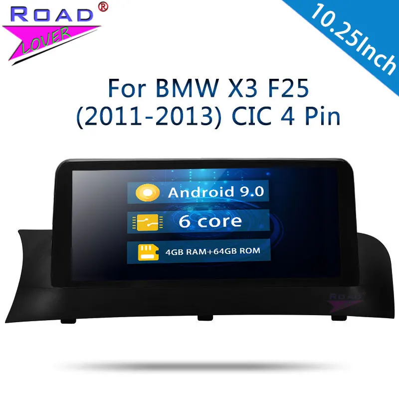 

Автомагнитола 2 Din, Android 9,0, для BMW X3 F25/X4 F26 (2014-2016), для BMW X3 F25 (2011-2013), GPS-навигация, стерео, Авторадио