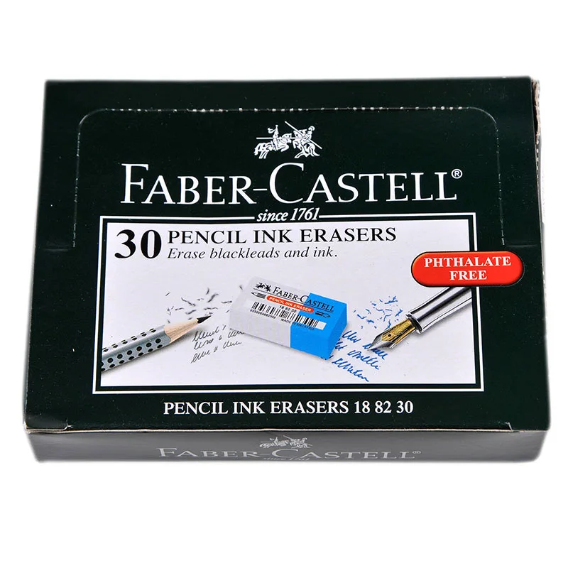 Faber Castell 7082 комбинированный ластик Phathalate-бесплатно для чернила +