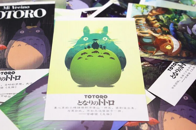 36 шт./компл. &quotСказочные&quot открытки Миязаки поздравительная открытка почтовые