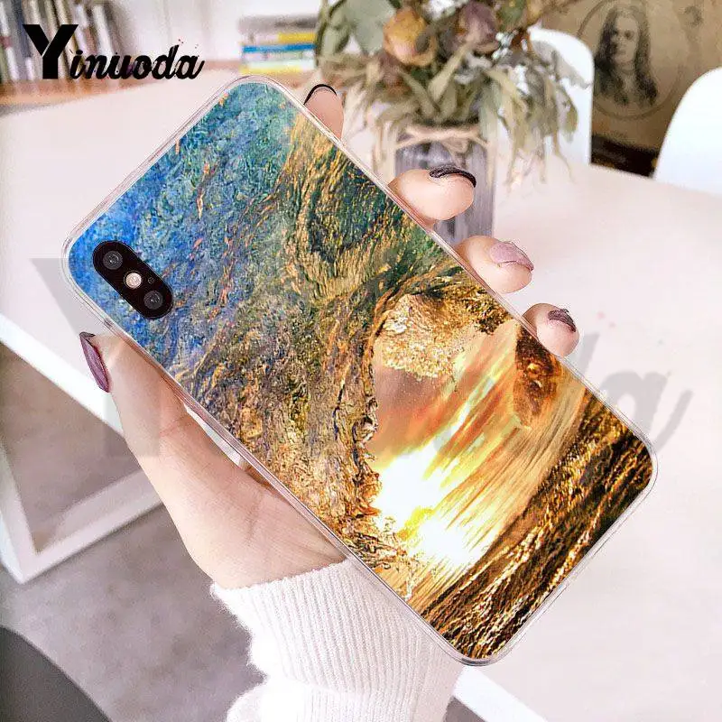 Чехол Yinuoda для iPhone 7 6 X Летний чехол 8 6S Plus XS XR SE 5C 4 | Мобильные телефоны и аксессуары