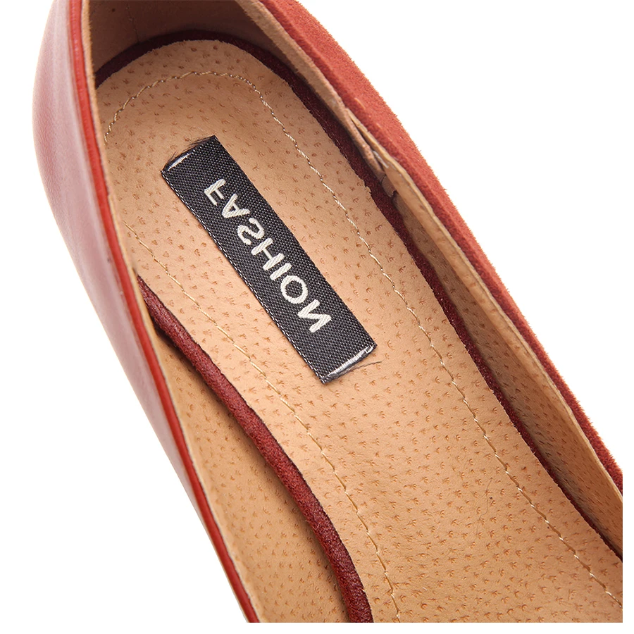 HQFZO мода шпильках каблуки 9 см из флока и PU Slip On мелкой свадебные женские туфли