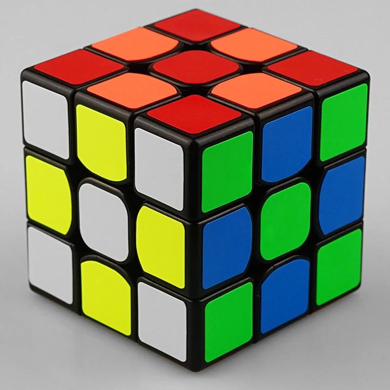 Оригинальные головоломки быстрые магические кубики 3x3x3 ПВХ стикер