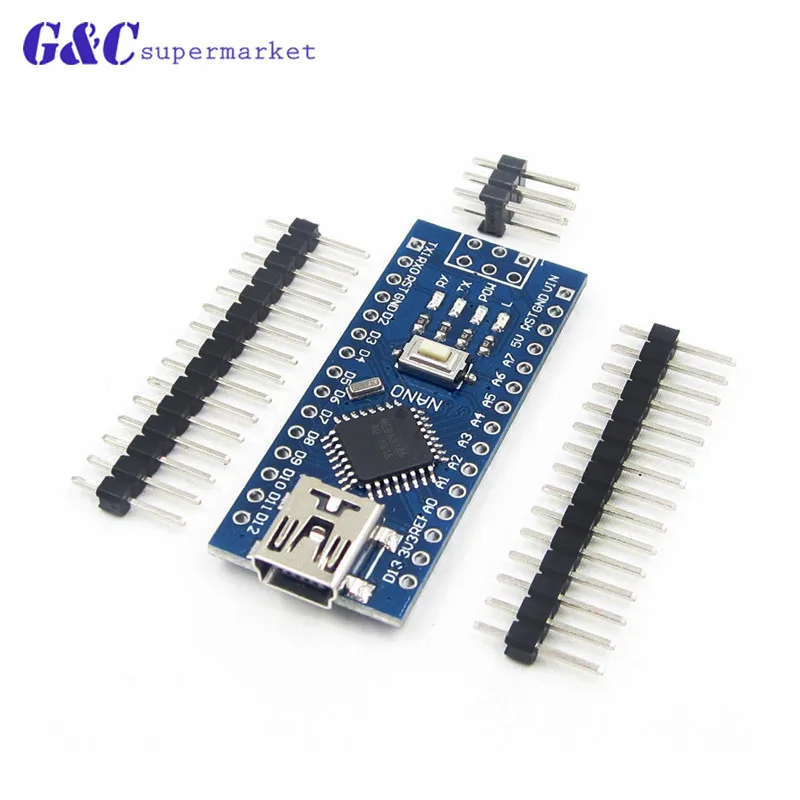 Мини usb с контроллером загрузчика Nano 3 0 совместимый для arduino CH340 USB драйвер 16 МГц NANO