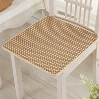 new summer cool rattan mat seat cushion back cushion for home office decoration breathable dinning chair sofa car seat pad