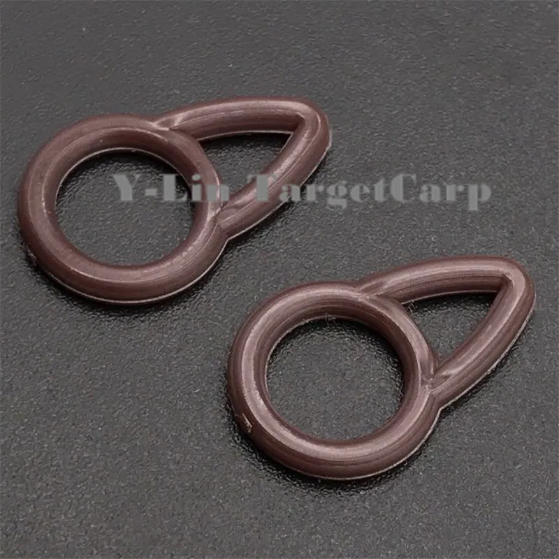 60 шт. ловля карпа для легкого скольжения беговые кольца снасти ловли Карпов