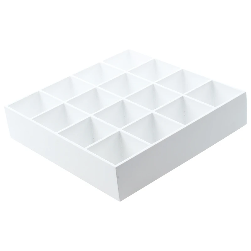 1/ 12 Dollhouse Miniature 4 Playwood Display Shelf Model - White |