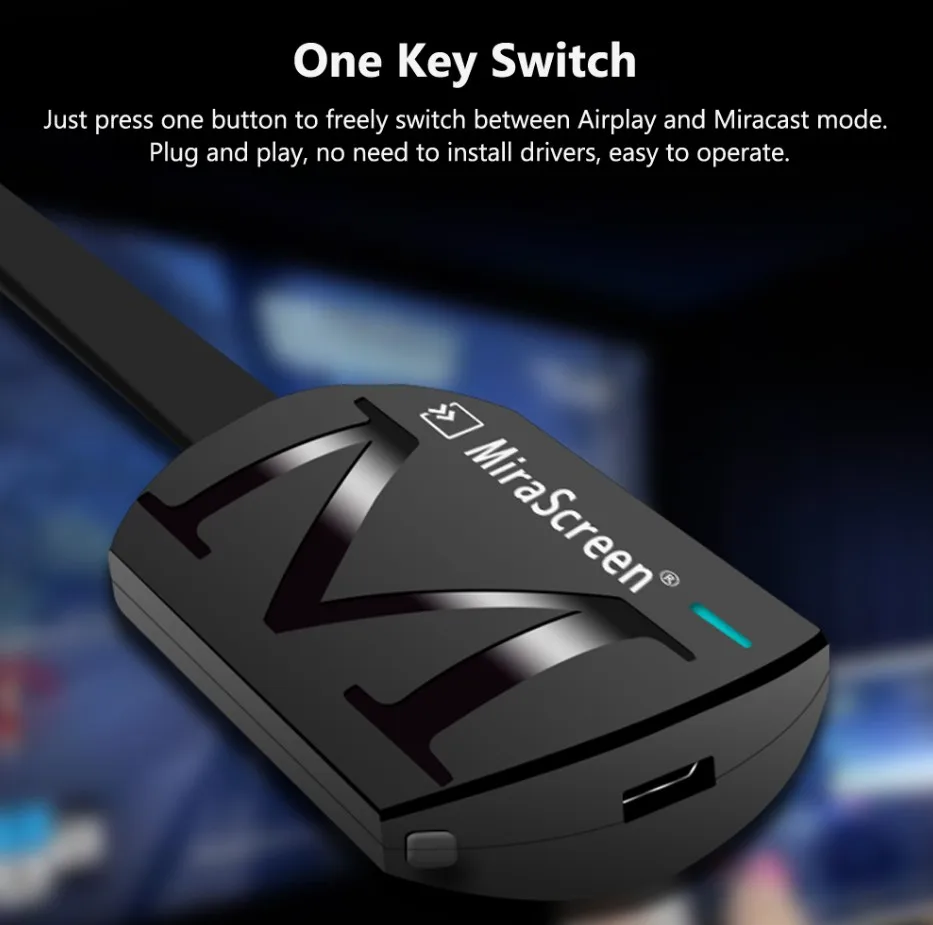 MiraScreen G4 беспроводной WiFi Дисплей донгл приемник 1080P HD tv Stick Miracast Airplay отзеркаливание DLNA к HD tv проектор