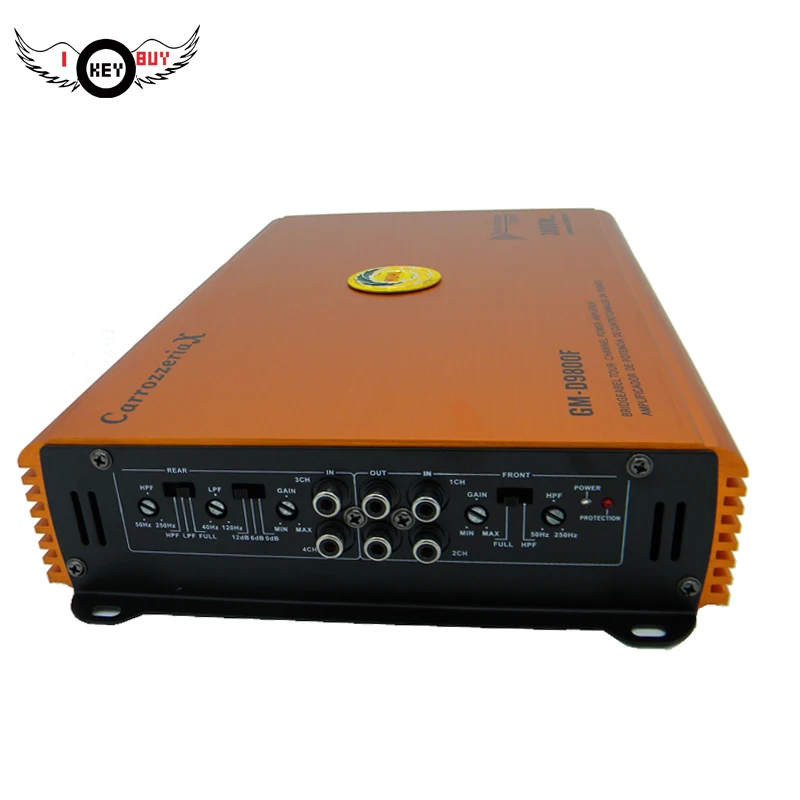 Я ключ купить 12V 3800W автомобильный усилитель аудио Мощность стерео 4 канальный x 150