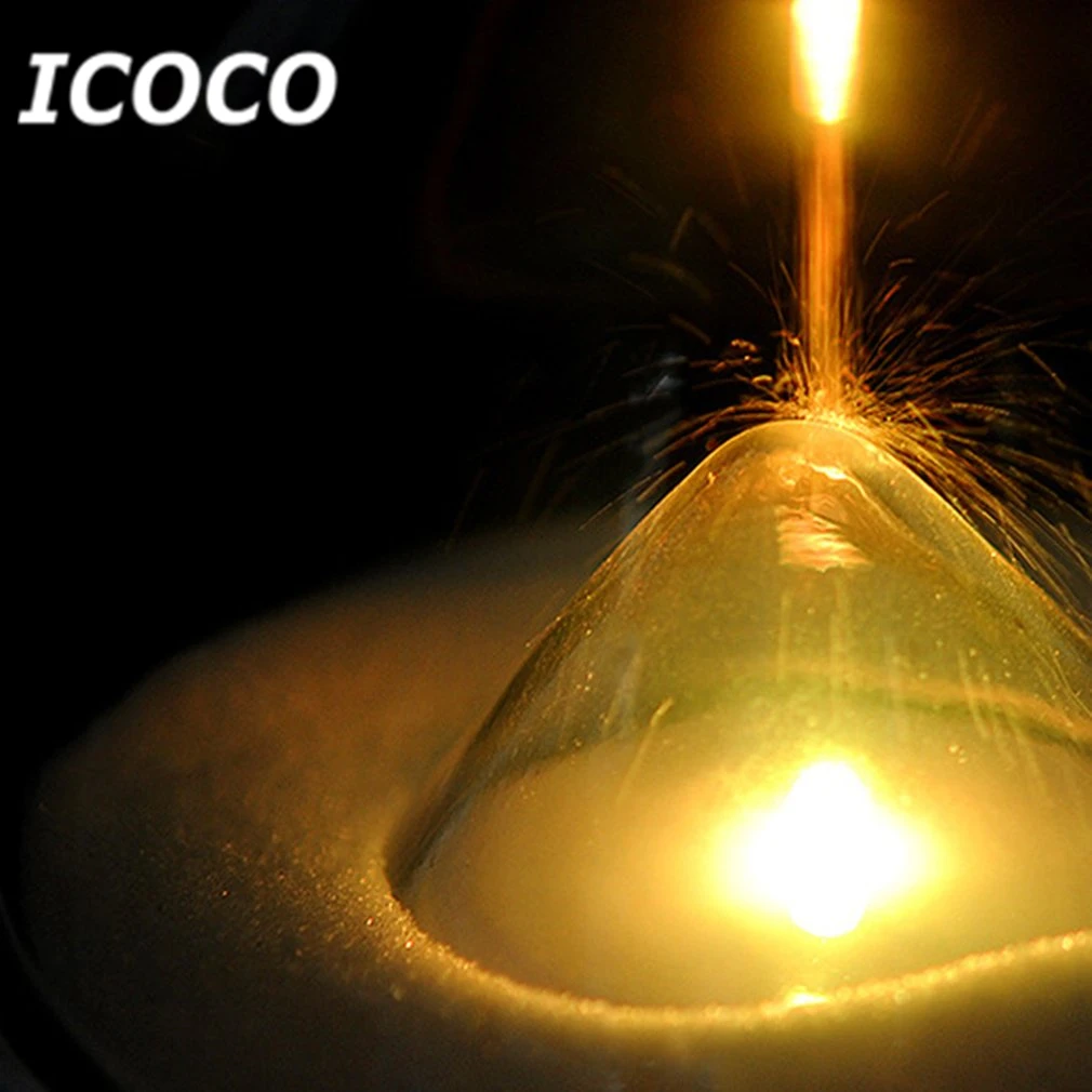ICOCO usb светодио дный зарядка романтическая светодиодная песочные часы время