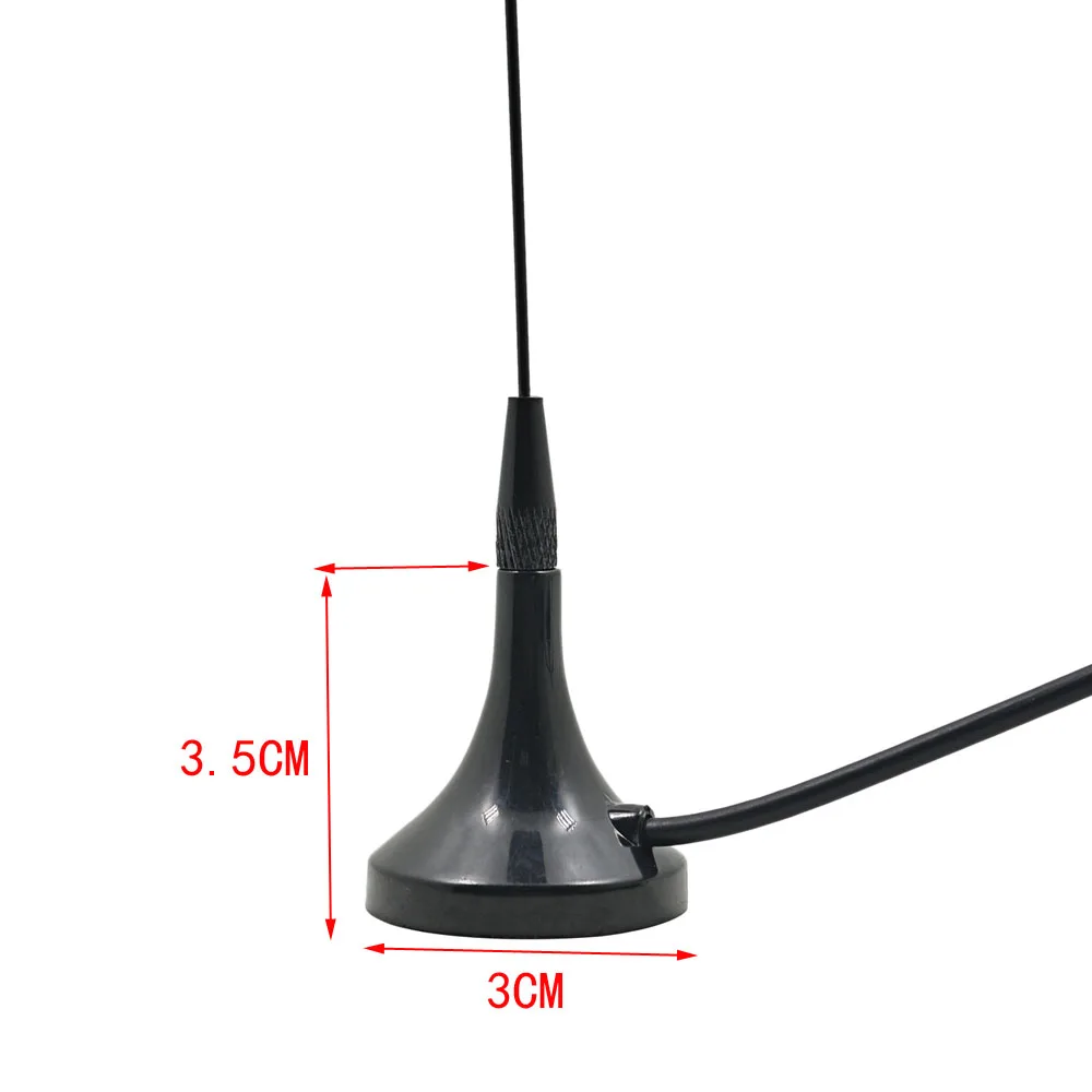 CHIPAL UT-102UV BNC разъем магнитная антенна VHF + UHF 144/430MHz для Icom IC-V8 IC-V80 IC-V82 и т. Д. Рация |
