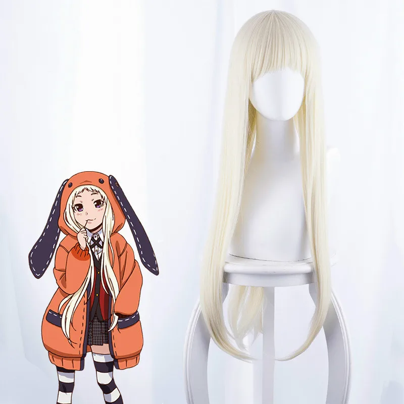 Style 1 Аниме Kakegurui компульсивный игрок 2 Косплей парики Yomoduki Руна Косплей парики термостойкие синтетические парики Хэллоуин Вечерние - Цвет: Style 1