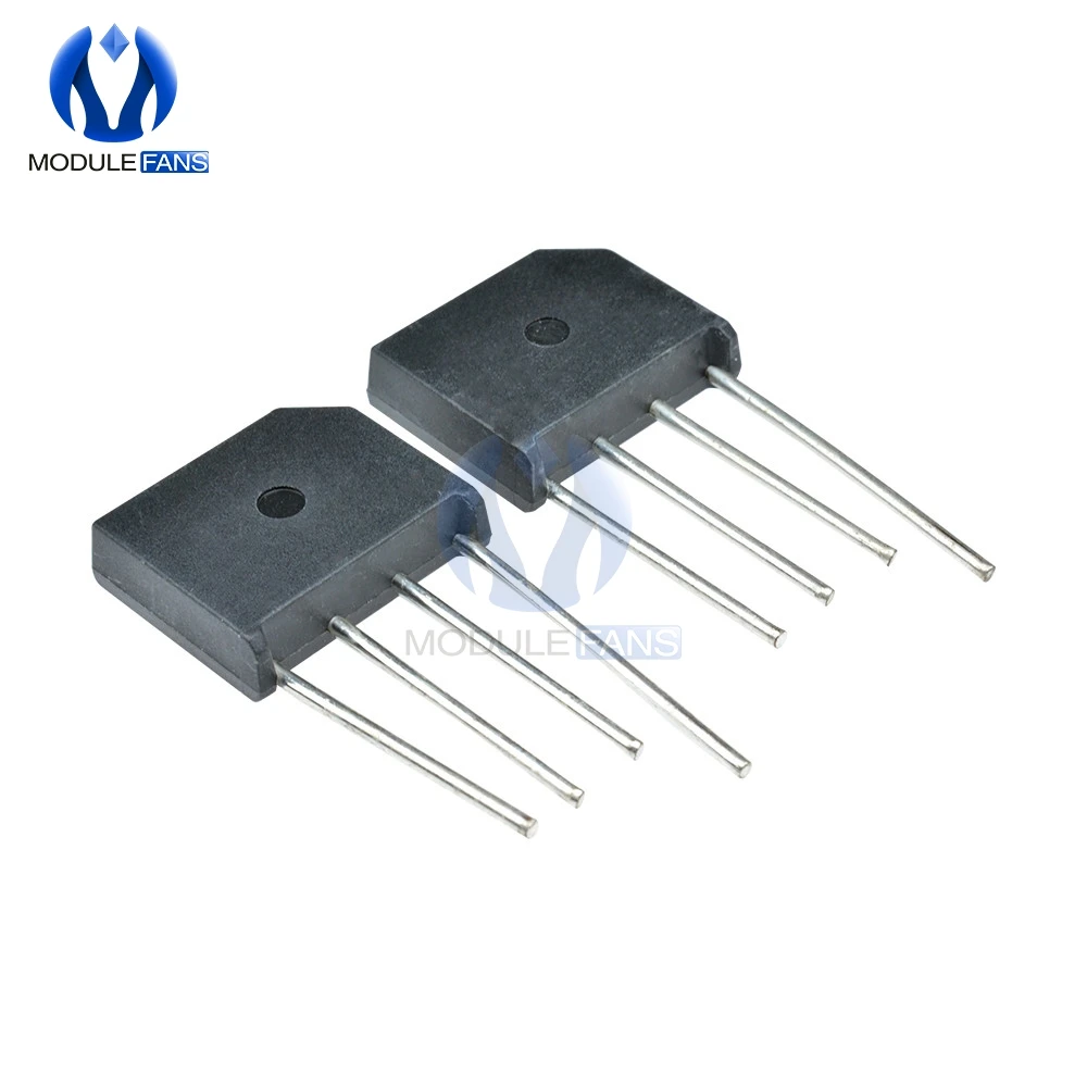 5 шт. Diy Электронные KBL608 800V 6A диодный мост выпрямителя тока однофазный