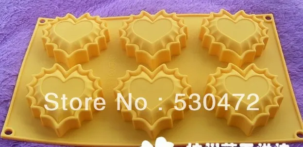 Оптом/в розницу Бесплатная доставка силиконовая форма в виде цветка для выпечки