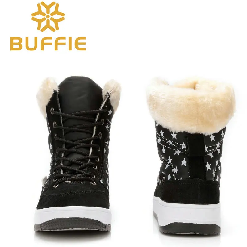 Зимняя обувь детские зимние ботинки короткие меховые теплые плюшевые большого