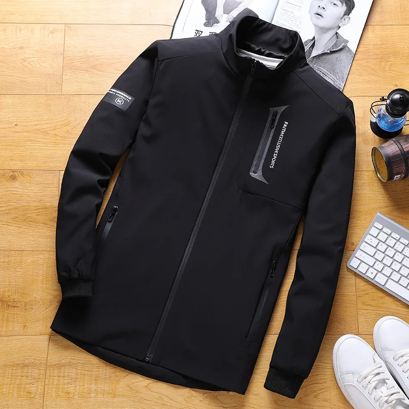 Большие размеры 4XL 5XL 6XL 7XL 8XL 9XL осенне-Весенняя верхняя одежда куртки мужская