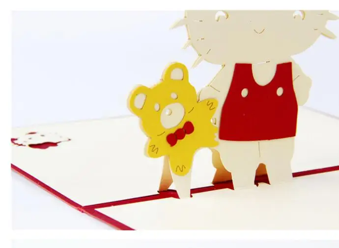 (10 шт./лот) Рождественские вечерние конверты с надписями бумажные