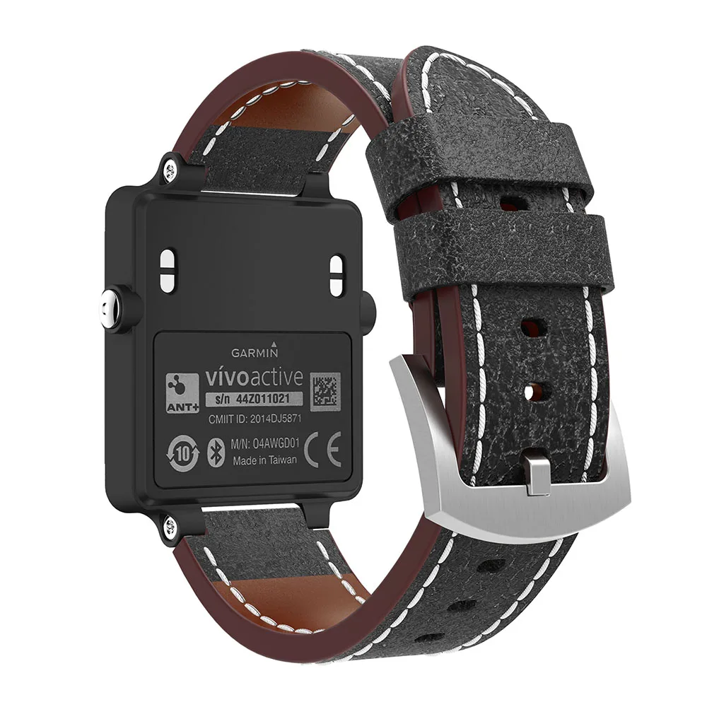 Кожаный ремешок для смарт-часов Garmin Vivoactive Acetate | Наручные часы