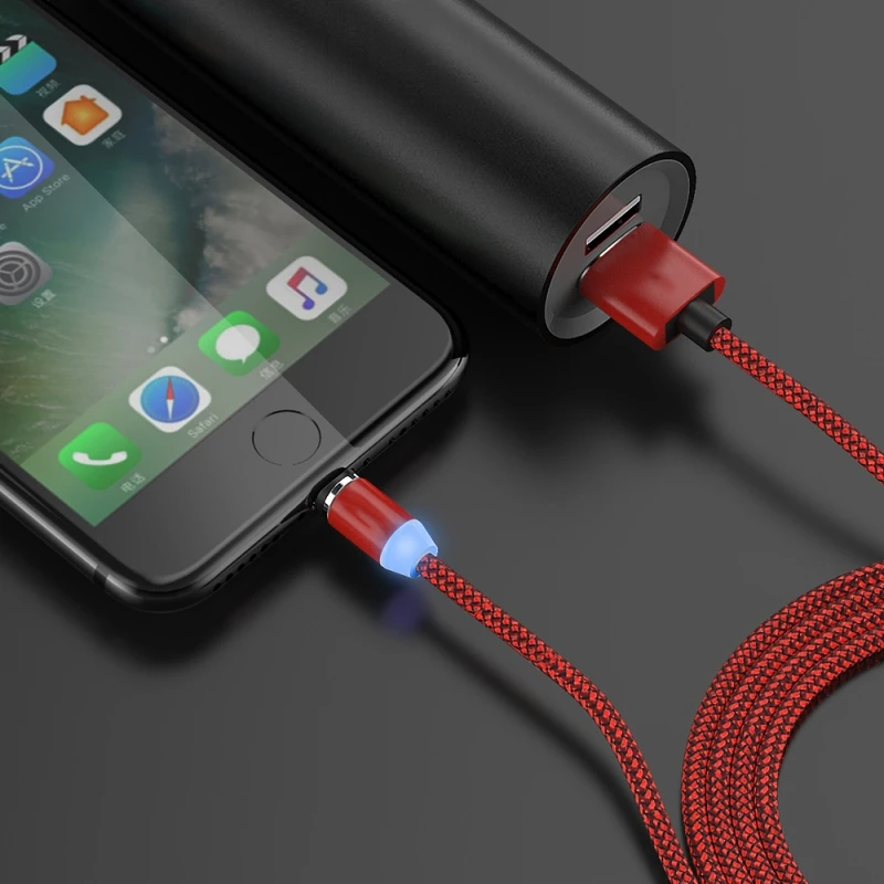 Три в одном Магнитный кабель передачи данных/зарядный для Android/Ios/type-c USB