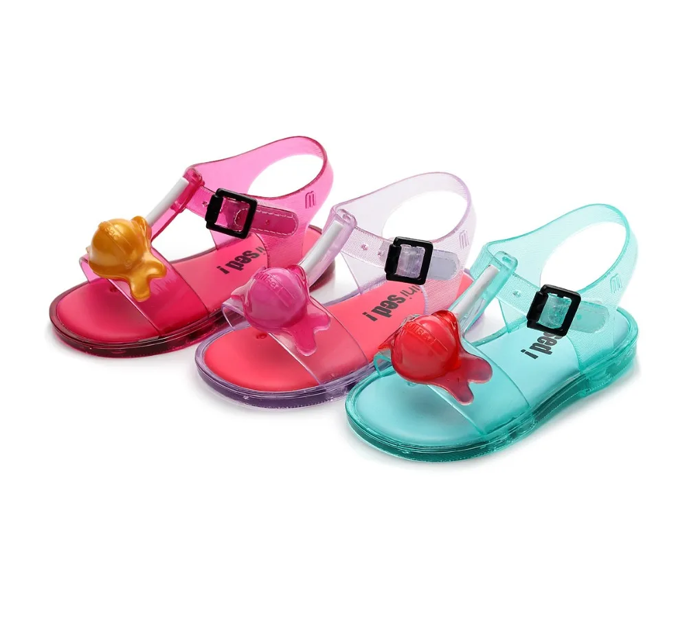 Новинка 2021 Дизайнерские летние сандалии Mini melissa для девочек дышащие детские