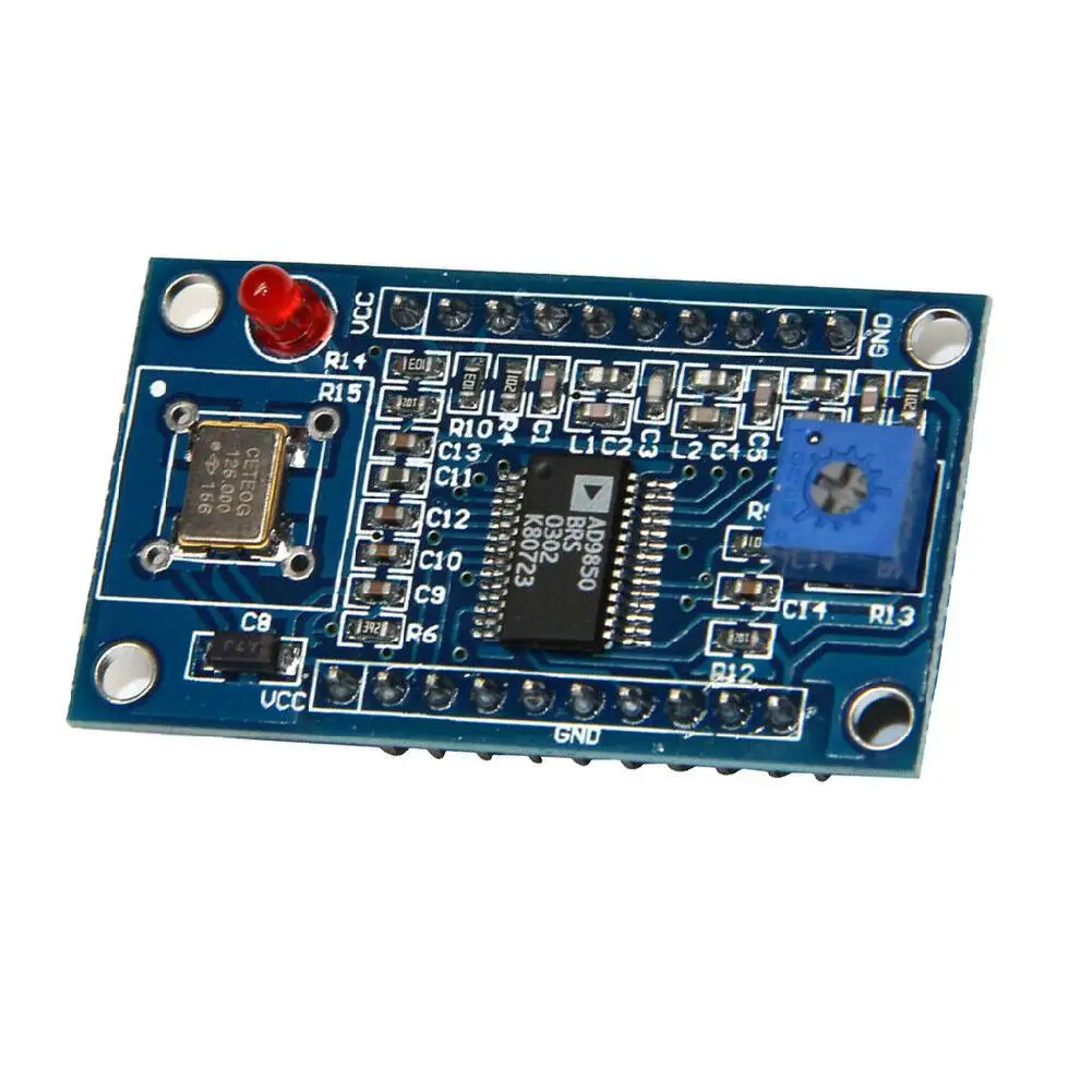 Модуль генератора сигналов ad401 AD9850 DDS для Arduino NC 0 40 МГц синее тестовое