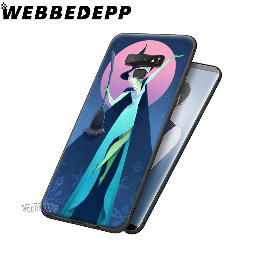 WEBBEDEPP Хэллоуин злая ведьма Мягкий ТПУ чехол для Samsung Galaxy S6 S7 Edge S8 S9 S10 Plus S10e |