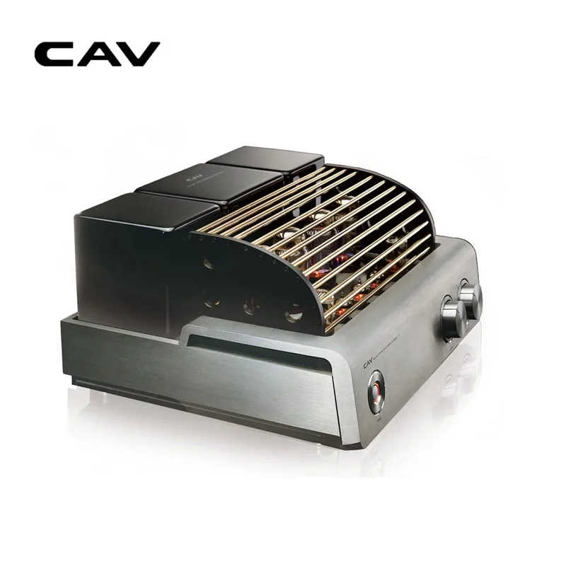CAV T50 ламповый усилитель 2 0 CH HIFI стерео Pendote Аудио высококачественный алюминиевый