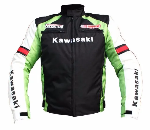 Защитный жилет куртка крест Мотоцикл Kawasaki мотогонок человек летняя зимняя куртка