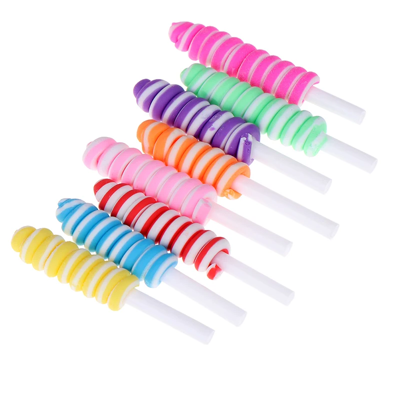 5 шт шармы слизи конфеты мини леденец сладости мягкие глиняные клейкие