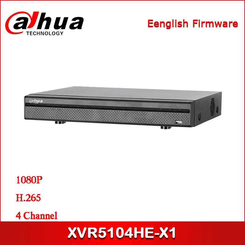 Dahua XVR5104HE X1 4 канальный Penta brid 1080P Мини 1U Цифровой видеорегистратор поддерживает
