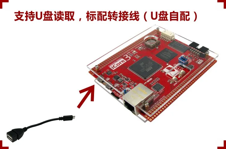 ICore3 ARM FPGA макетная плата STM32F407 промышленная плата управления двухъядерный Ethernet