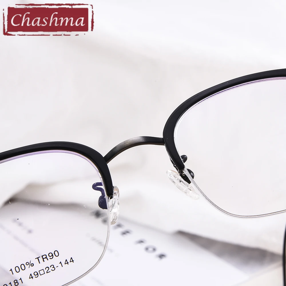 Брендовые дизайнерские очки Chashma качественные оптические оправы TR 90 для