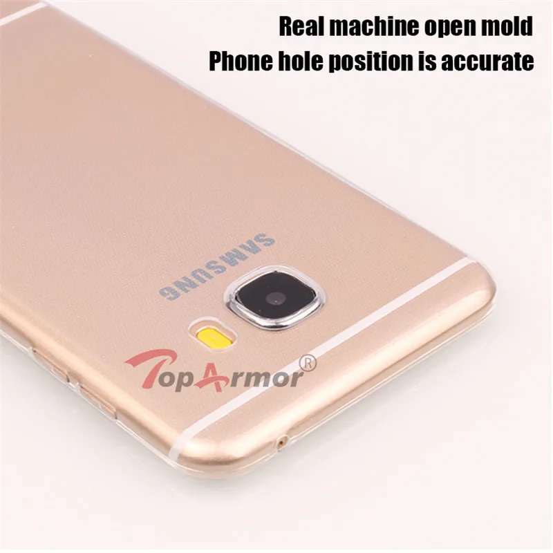 Мягкий Кристальный чехол для Samsung Galaxy C5 C7 Pro C8 C10 Xcover4 On5 On7 G360 G850 G530 E7 Note 3 4 5 8