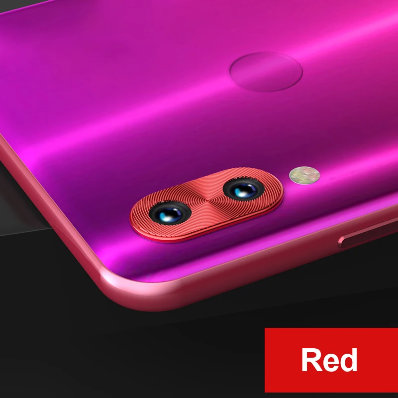 10 шт. для Xiaomi Redmi Note 7 Защитная линза покрытие алюминия кольцо Крышка для Redmi Note 7 Pro Note 7 Защита камеры