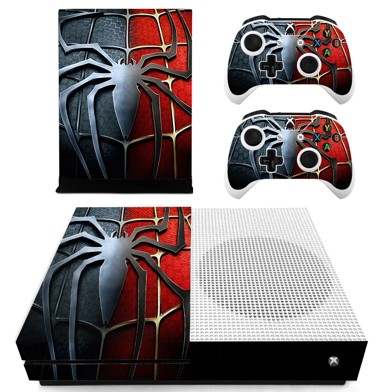 Красно белый виниловый чехол с зонтиком на заказ для Microsoft Xbox One SLIM защитные