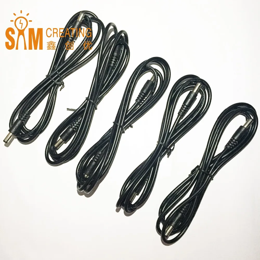 5 шт. удлинитель питания кабель DC 2 1 300V 18AWG медный Электрический провод разъем