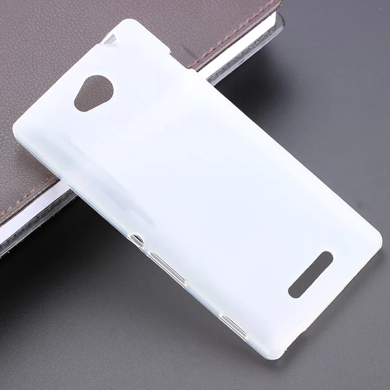 Разноцветный гелевый ТПУ тонкий мягкий Противоскользящий чехол для Sony Xperia C S39h CN3