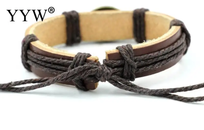 2019 новый многослойный широкий браслет из натуральной кожи | Украшения и