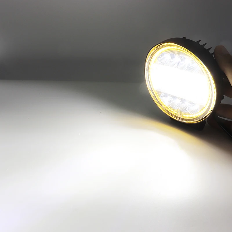 Niscarda 4 inch 72 126W 6000K Work Lamp LED Bar Super Bright Outdoor Driving Spot Light For Jeep ATV UAZ SUV 4WD 4x4 Truck