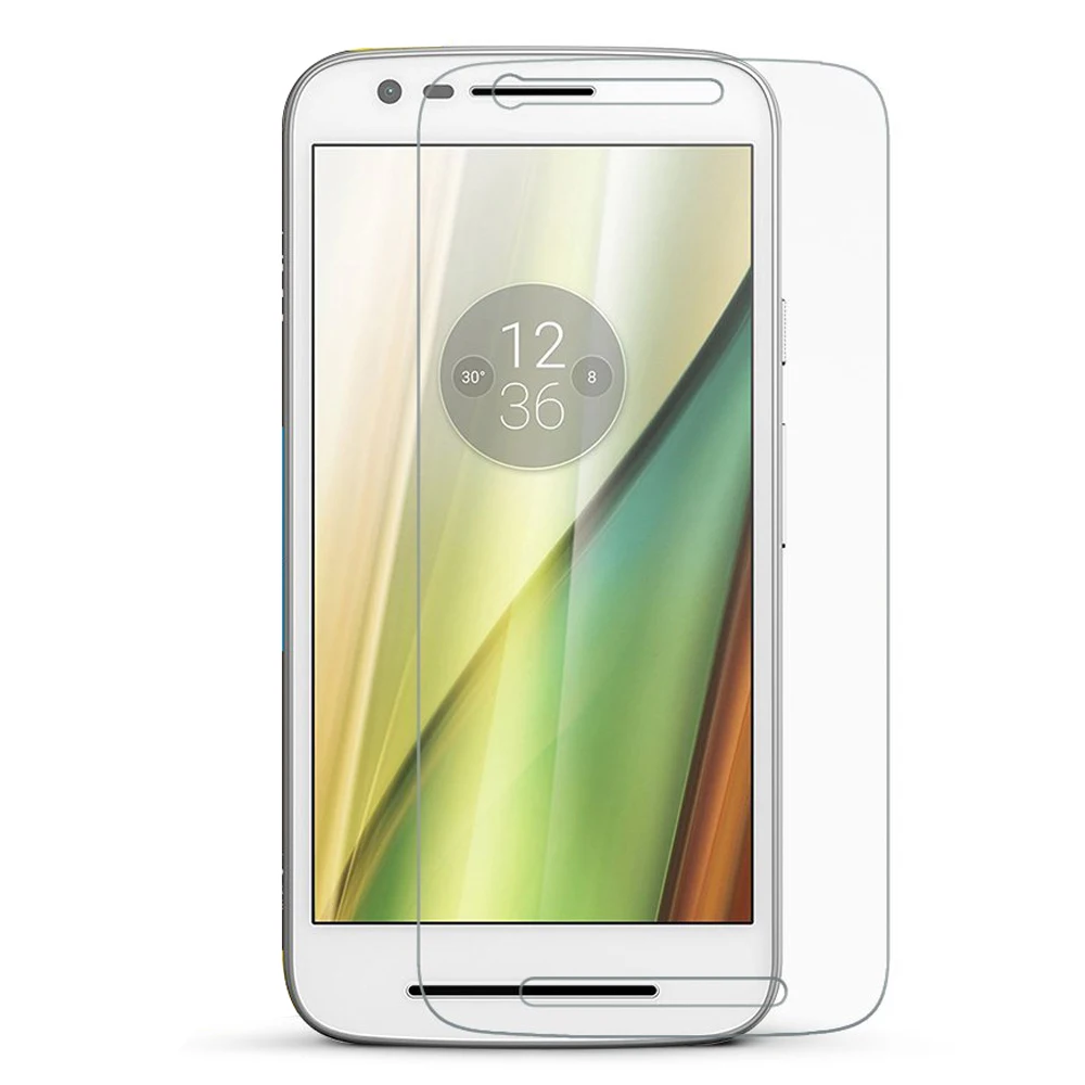 2.5D 0 26 мм 9H закаленное стекло для Motorola Moto E3 Защитная пленка экрана E 3rd Gen 2016 стекло|tempered glass|9h tempered glassprotective film for