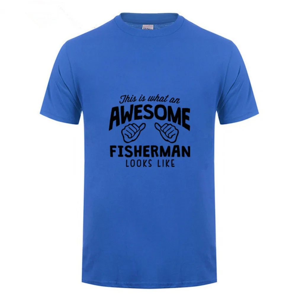 2019 как выглядит потрясающий рыбак футболка Fishinger забавный брендовый