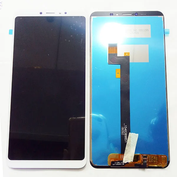 6 9 &quotдля Xiaomi Max 3 Max3 ЖК-дисплей + сенсорный экран черно-белый с лентой и