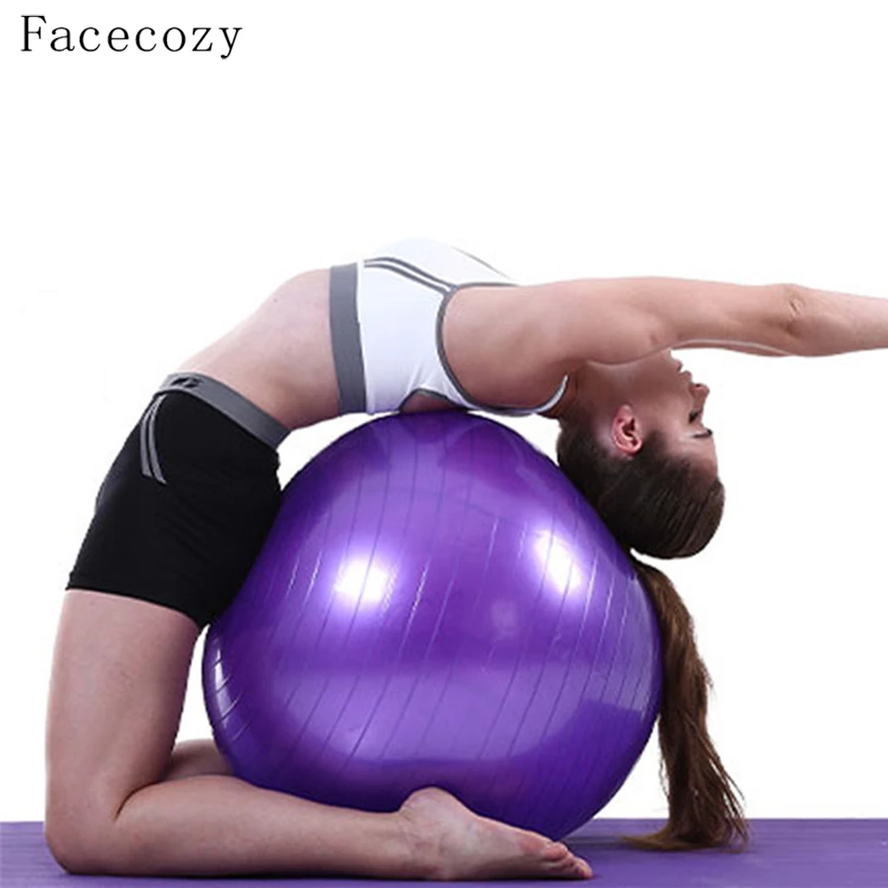 Профессиональные мячи для йоги Facecozy 65 см баланс Пилатес фитнеса упражнений
