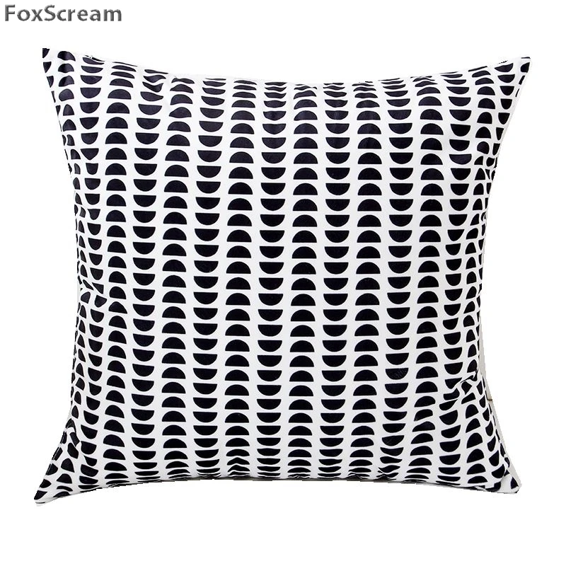 Серые подушки домашний декор синие геометрические наволочки декоративные чехол
